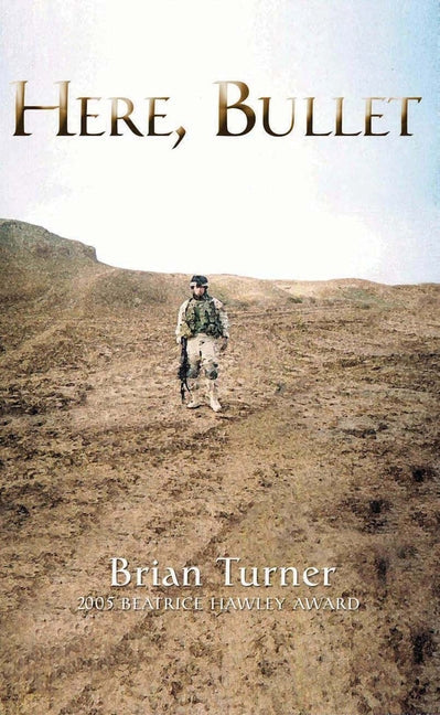 Book cover for Here, Bullet