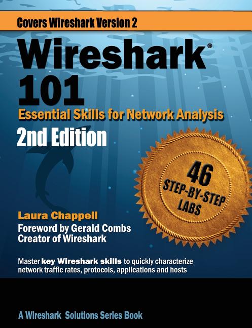 Book cover for Wireshark 101: Essential Skills for Network Analysis