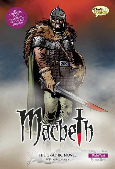 Book cover for Macbeth the Graphic Novel: Plain Text