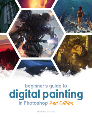 Book cover for Beginner's Guide to Digital Painting in Photoshop 2nd Edition