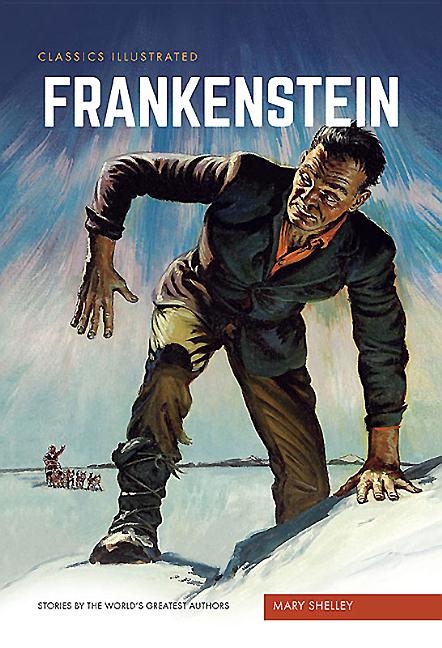 Book cover for Frankenstein: Or, the Modern Prometheus