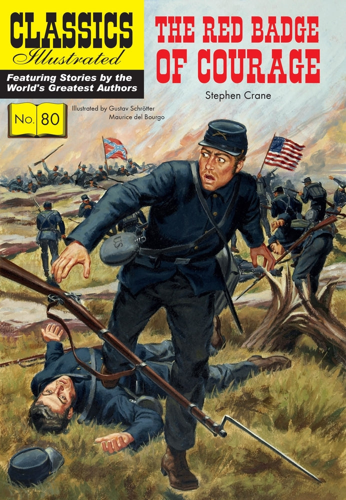Book cover for The Red Badge of Courage