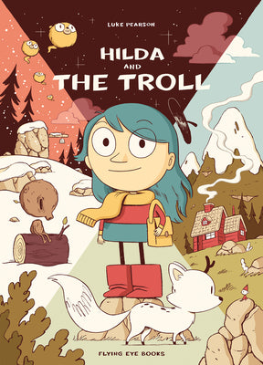 Book cover for Hilda and the Troll: Hilda Book 1