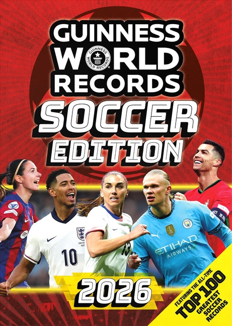 Book cover for Guinness World Records Soccer Edition 2026