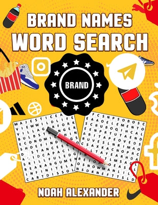 Book cover for Brands Word Search