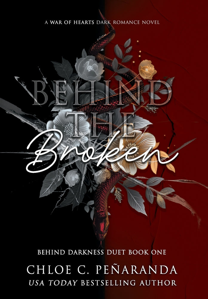 Book cover for Behind The Broken (Behind Darkness Duet Book 1)