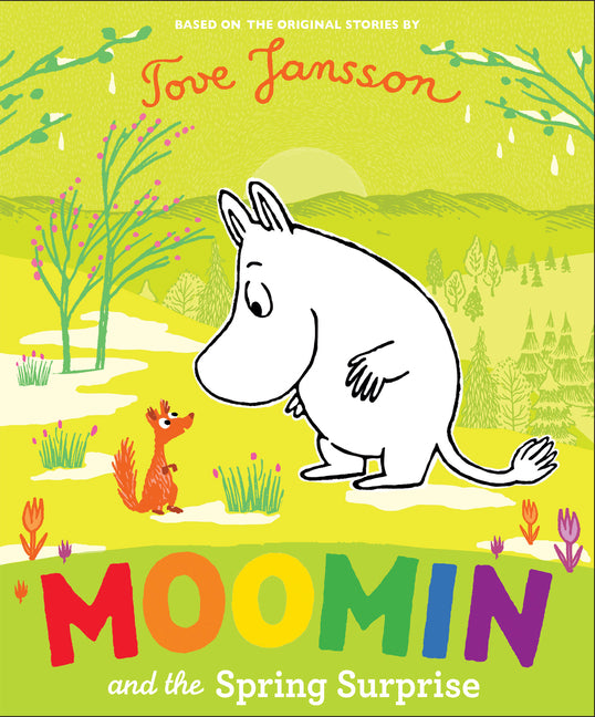 Book cover for Moomin and the Spring Surprise