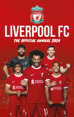 Book cover for The Official Liverpool FC Annual 2024
