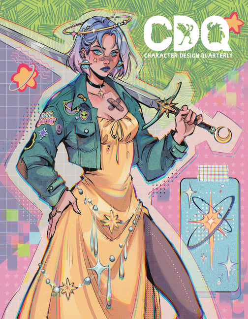 Book cover for Character Design Quarterly 33
