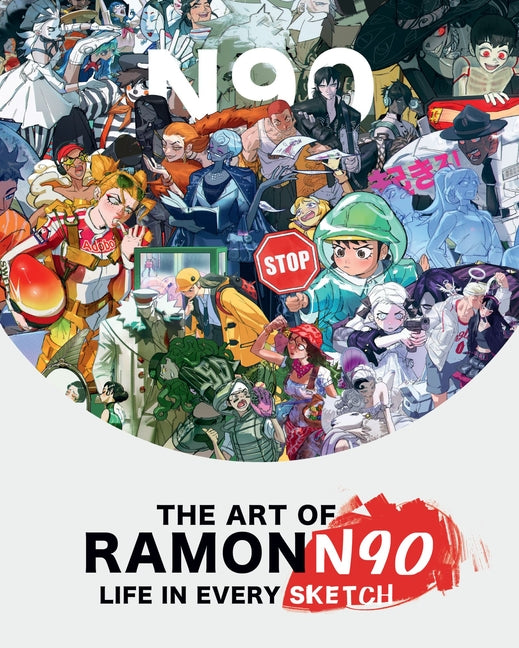 Book cover for Art of Ramonn90: Life in Every Sketch