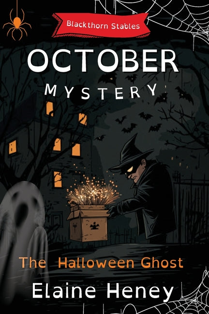 Book cover for Halloween Ghost Blackthorn Stables October Mystery - Dyslexia Friendly