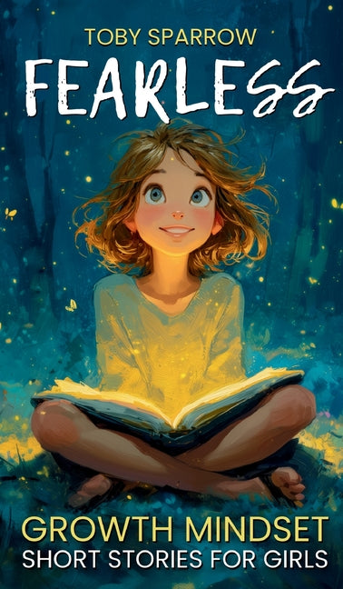 Book cover for Fearless Growth Mindset Short Stories For Girls: Inspiring tales to build confidence, self-esteem, kindness, and resilience-perfect for ages 7-11, bed
