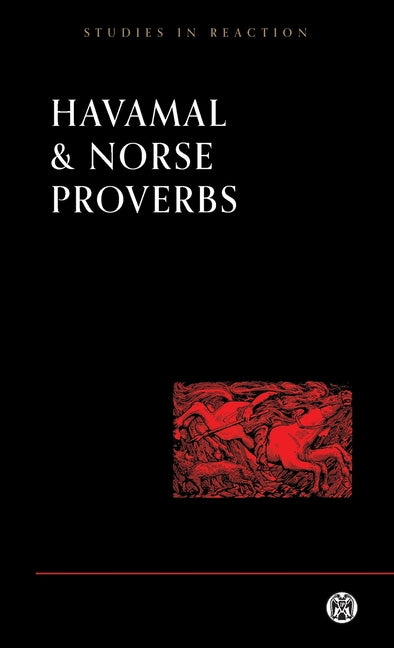 Book cover for Havamal and Norse Proverbs