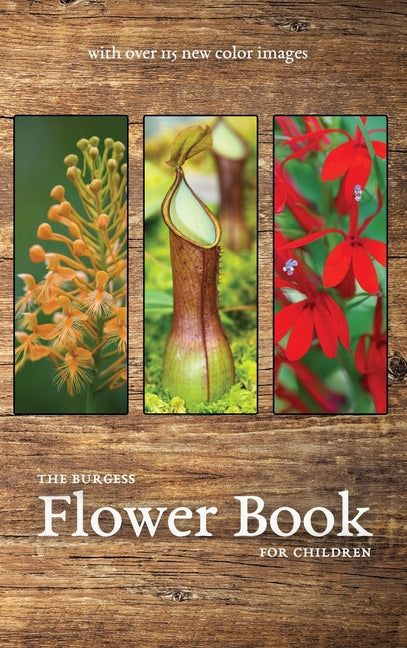 Book cover for Burgess Flower Book with new color images