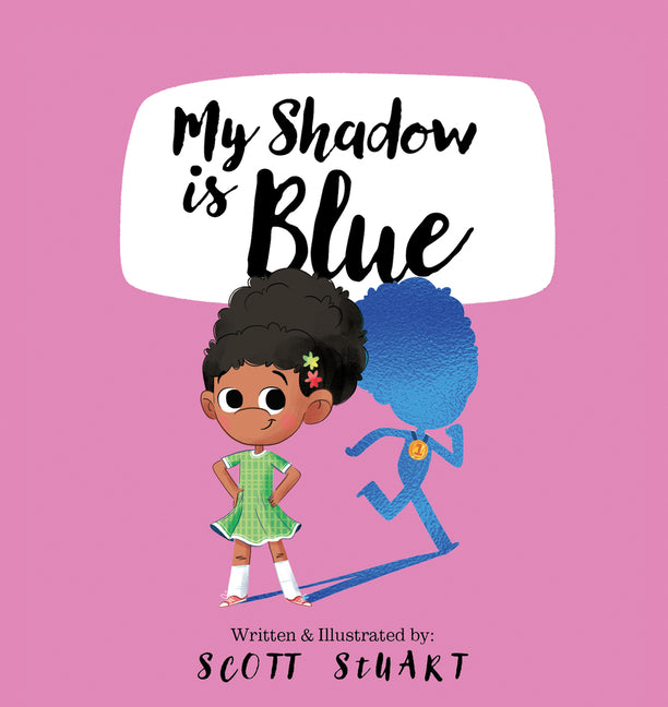 Book cover for My Shadow Is Blue