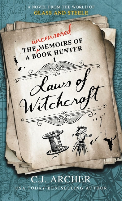 Book cover for Laws of Witchcraft: A Novel from the World of Glass and Steele