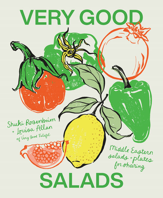 Book cover for Very Good Salads: Middle Eastern Salads and Plates for Sharing