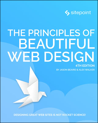 Book cover for The Principles of Beautiful Web Design