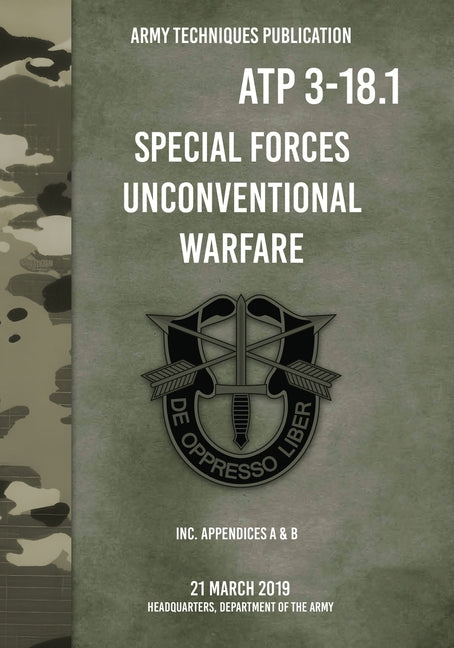 Book cover for ATP 3-18.1 Special Forces Unconventional Warfare