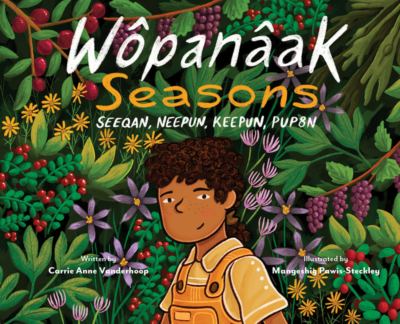 Book cover for Wôpanâak Seasons: Seeqan, Neepun, Keepun, Pup8n