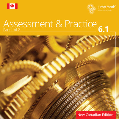 Book cover for Jump Math AP Book 6.1: New Canadian Edition
