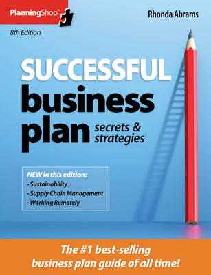 Book cover for Successful Business Plan: Secrets & Strategies