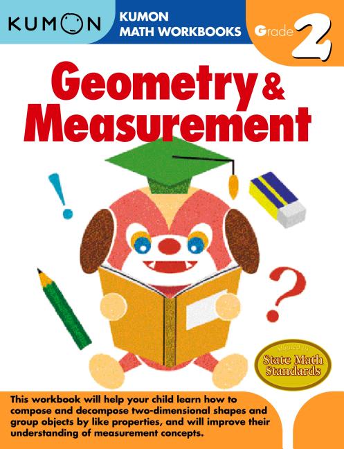 Book cover for Kumon Grade 2 Geometry and Measurement