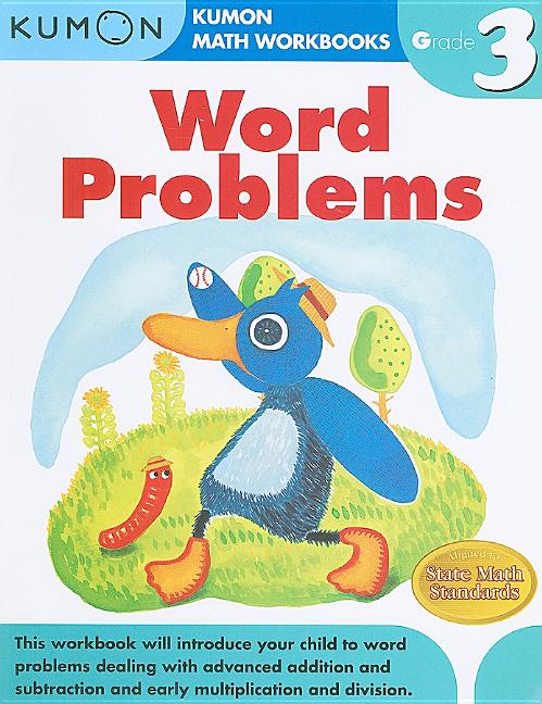 Book cover for Kumon Grade 3 Word Problems