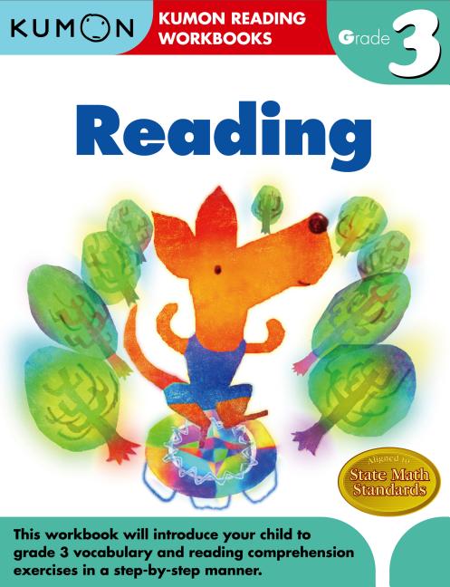 Book cover for Kumon Grade 3 Reading