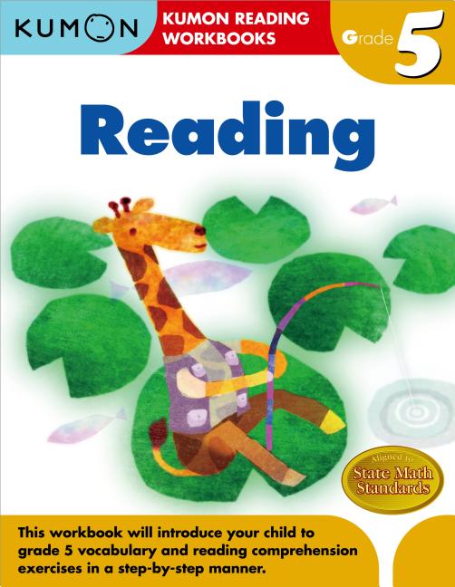 Book cover for Kumon Grade 5 Reading