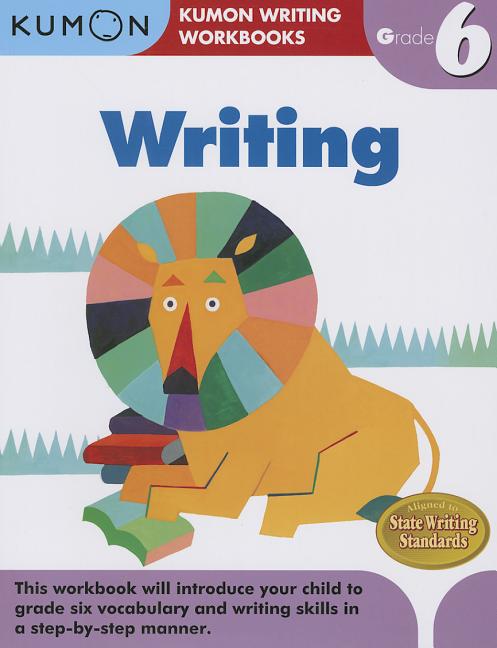 Book cover for Kumon Grade 6 Writing