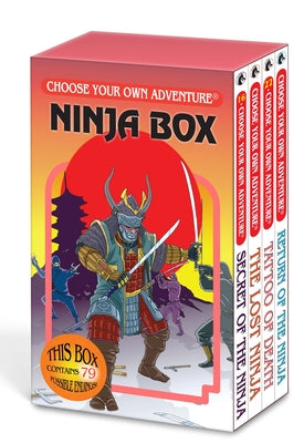 Book cover for Choose Your Own Adventure 4-Book Boxed Set Ninja Box (Secret of the Ninja, Tattoo of Death, the Lost Ninja, Return of the Ninja)