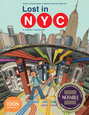 Book cover for Lost in Nyc: A Subway Adventure: A Toon Graphic