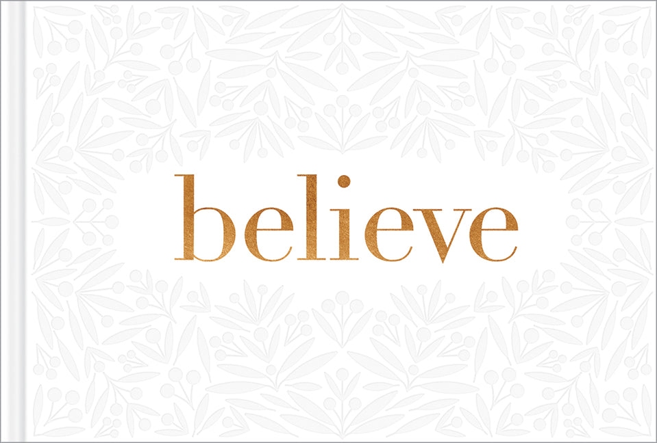 Book cover for Believe -- A Gift Book for the Holidays, Encouragement, or to Inspire Everyday Possibilities