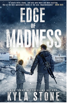 Book cover for Edge of Madness: A Post-Apocalyptic Survival Thriller