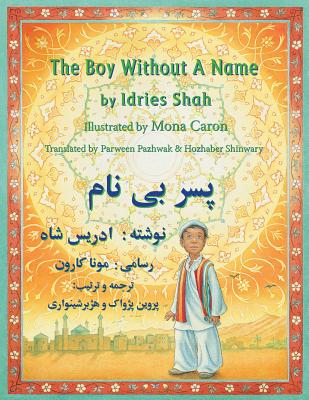 Book cover for The Boy Without a Name: English-Dari Edition