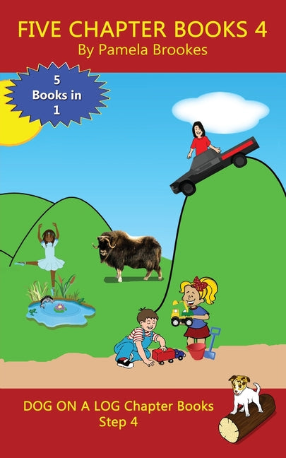 Book cover for Five Chapter Books 4: Sound-Out Phonics Books Help Developing Readers, including Students with Dyslexia, Learn to Read (Step 4 in a Systemat