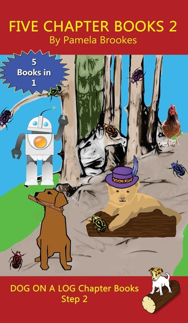 Book cover for Five Chapter Books 2: Sound-Out Phonics Books Help Developing Readers, including Students with Dyslexia, Learn to Read (Step 2 in a Systemat