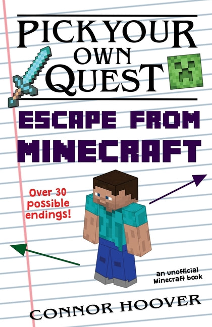 Book cover for Pick Your Own Quest: Escape From Minecraft