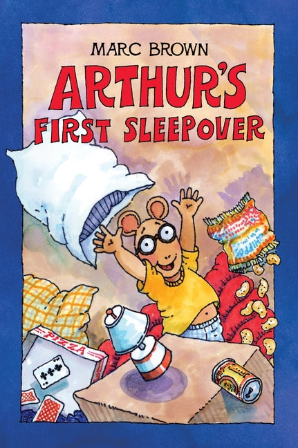 Book cover for Arthur's First Sleepover