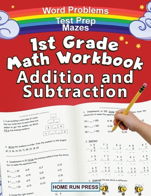 Book cover for 1st Grade Math Workbook Addition and Subtraction: Grade 1 Workbooks, Math Books for 1st Graders, Ages 4-8