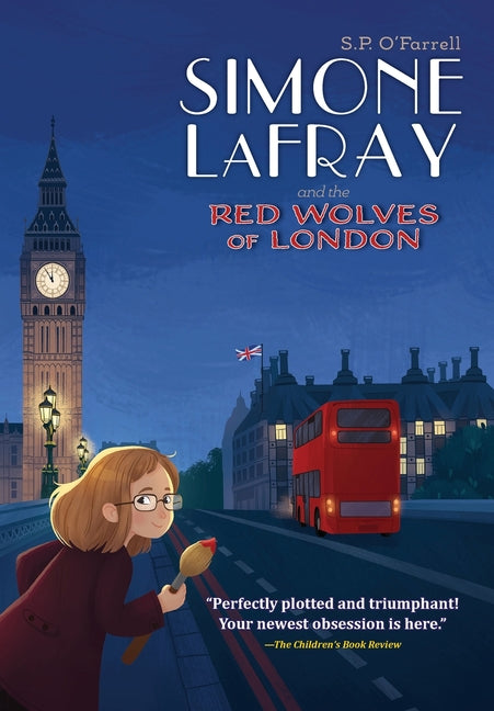 Book cover for Simone LaFray and the Red Wolves of London