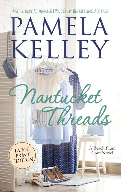 Book cover for Nantucket Threads, Large Print