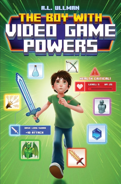 Book cover for Boy with Video Game Powers
