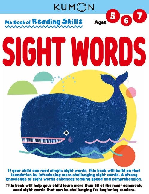 Book cover for Kumon My Bk of Reading Skills: Sight Words