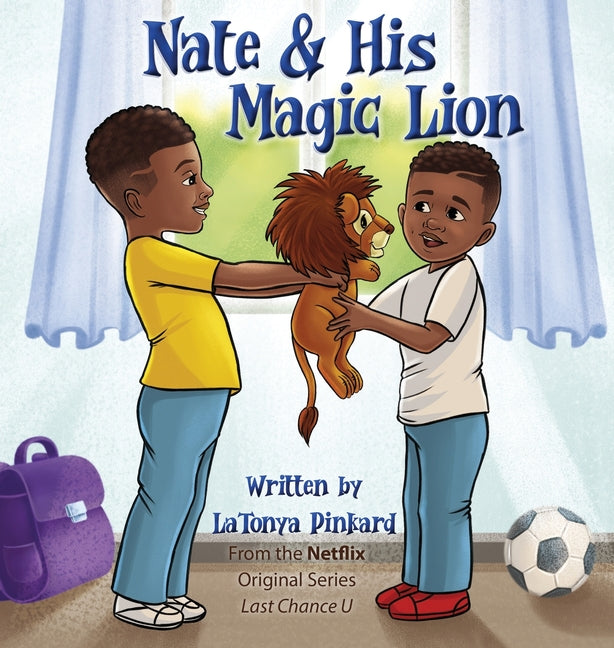 Book cover for Nate & His Magic Lion
