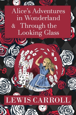 Book cover for The Alice in Wonderland Omnibus Including Alice's Adventures in Wonderland and Through the Looking Glass (with the Original John Tenniel Illustrations