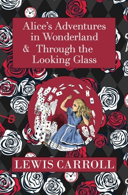 Book cover for The Alice in Wonderland Omnibus Including Alice's Adventures in Wonderland and Through the Looking Glass (with the Original John Tenniel Illustrations
