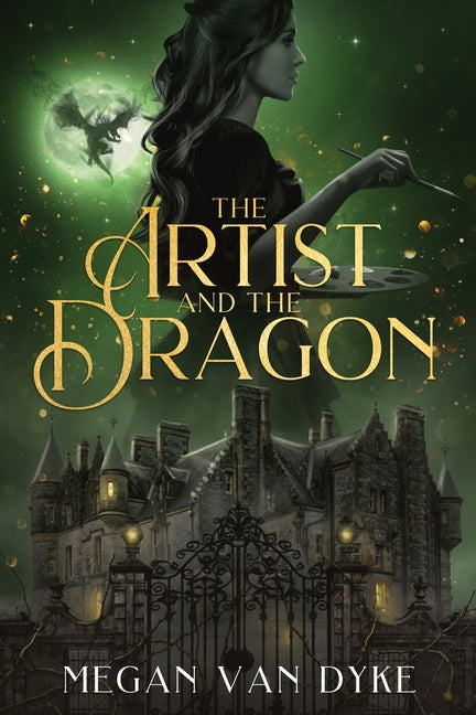 Book cover for Artist and the Dragon: A Sleeping Beauty fantasy romance retelling