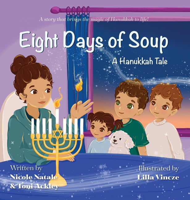 Book cover for Eight Days of Soup: A Hanukkah Tale